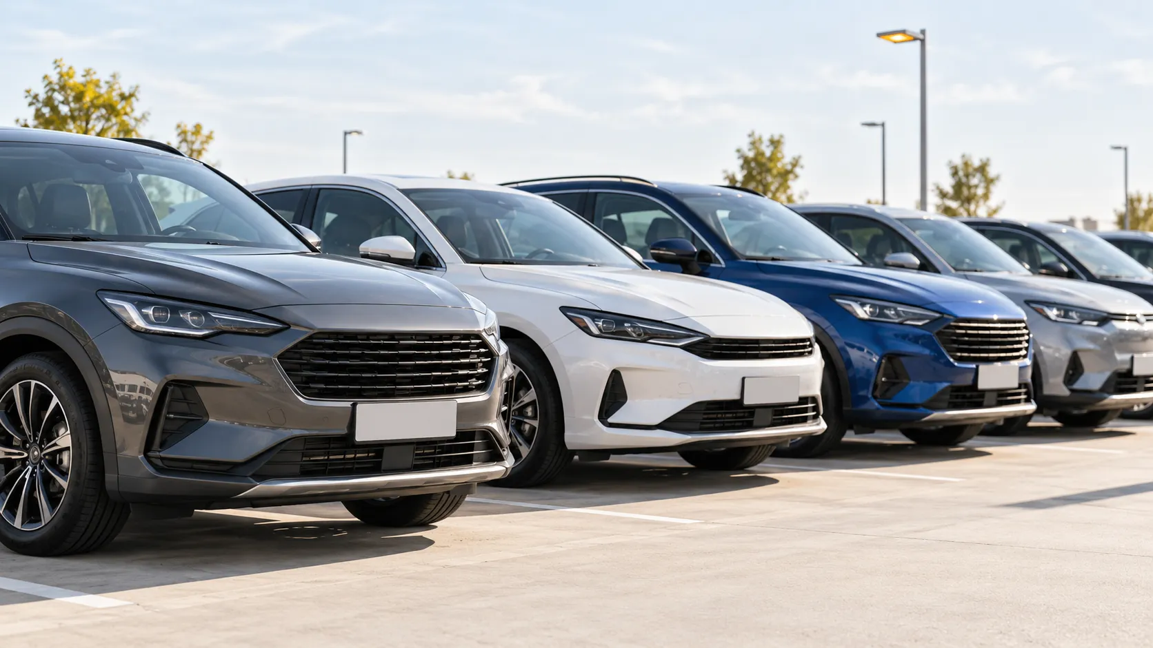 Naudoti automobiliai aikštelėje