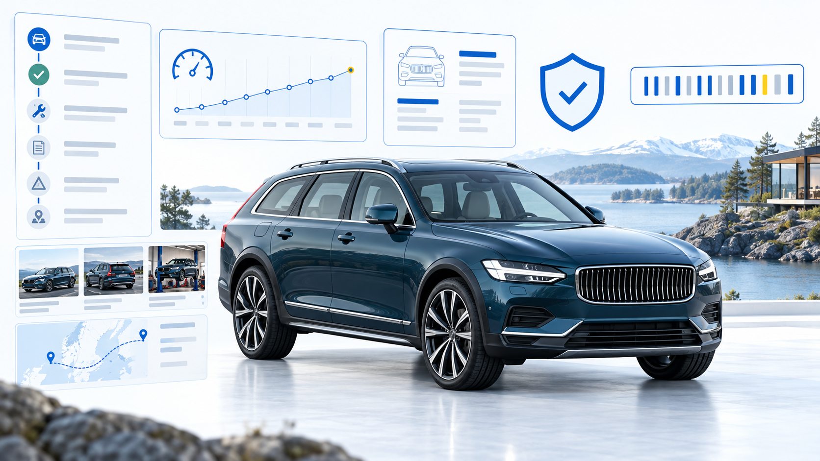 Volvo VIN kodo patikra