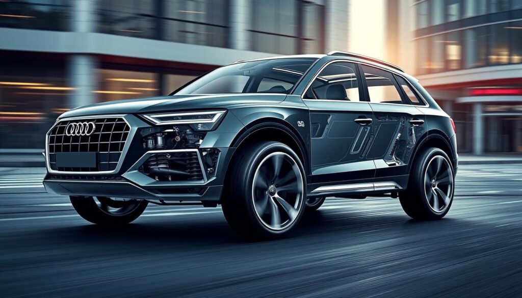 Audi Q5 važiuoklė Audi Q5 važiuoklė