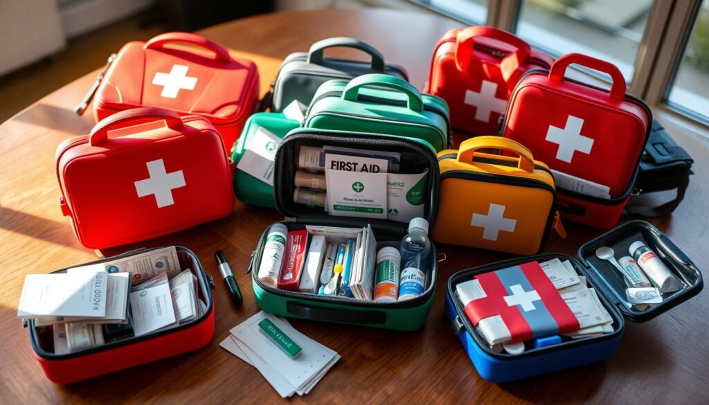 nešiojami vaistinėlių rinkiniai